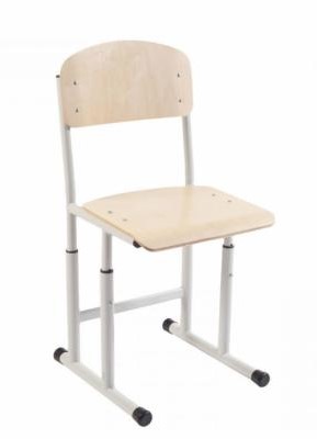 Рег. по висоті та глибіні сидіння стілець АНШАР ГРУП (190109) ширина 385 мм, глибина – від 420 до 445 мм, H 775–855 мм